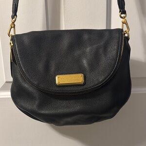 Marc Jacobs Black Leather Crossbody Bag